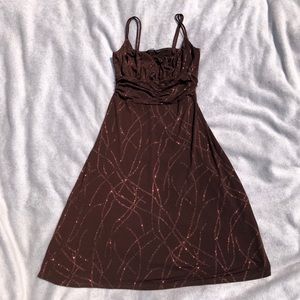 Brown dress